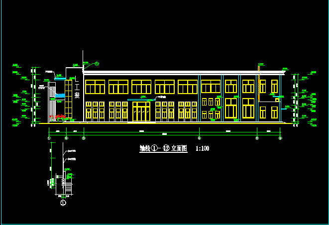 某食品厂职工餐厅建筑施工图纸免费下载指南